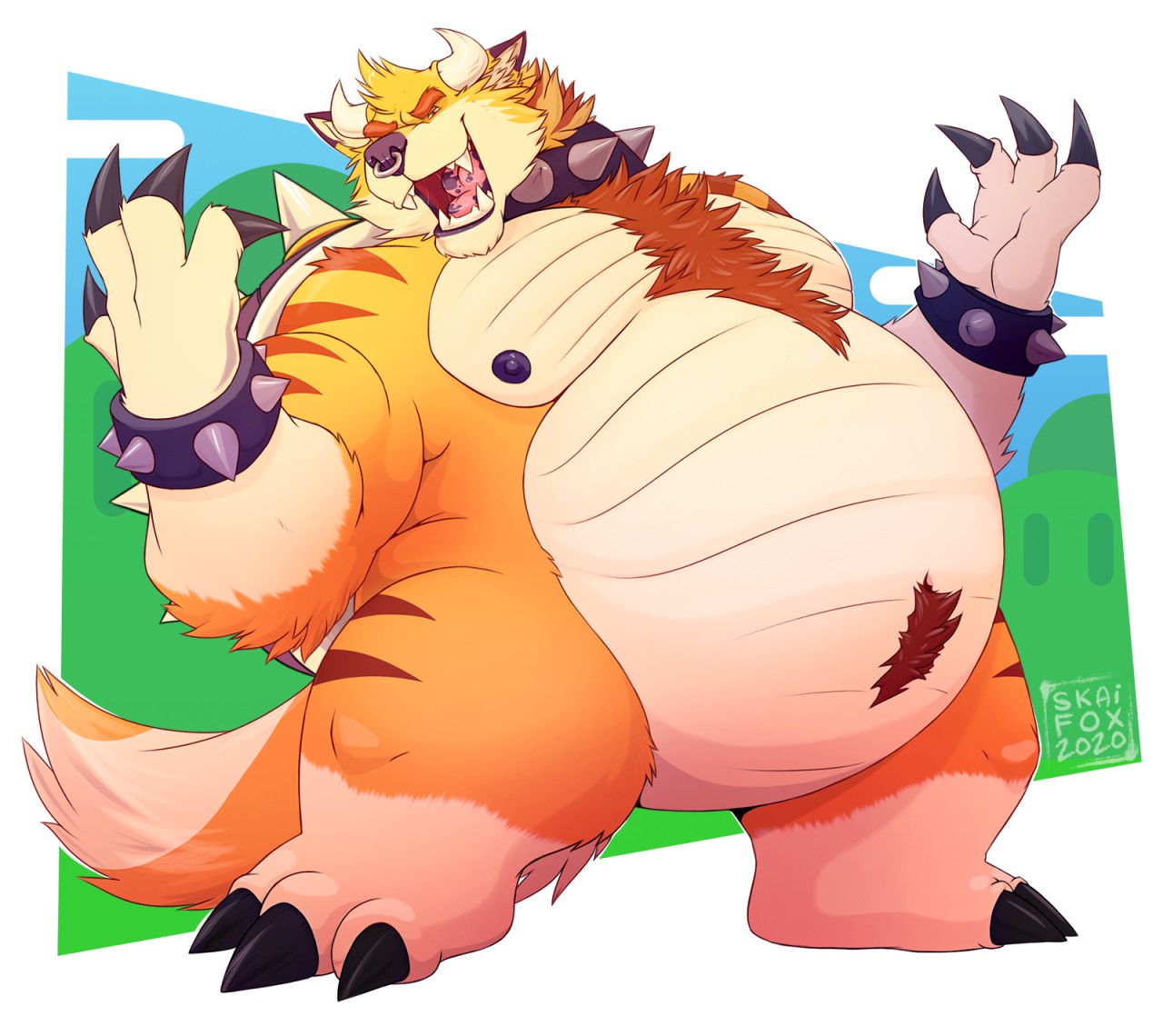 Movie Bowser's stomp by whobie -- Fur Affinity [dot] net