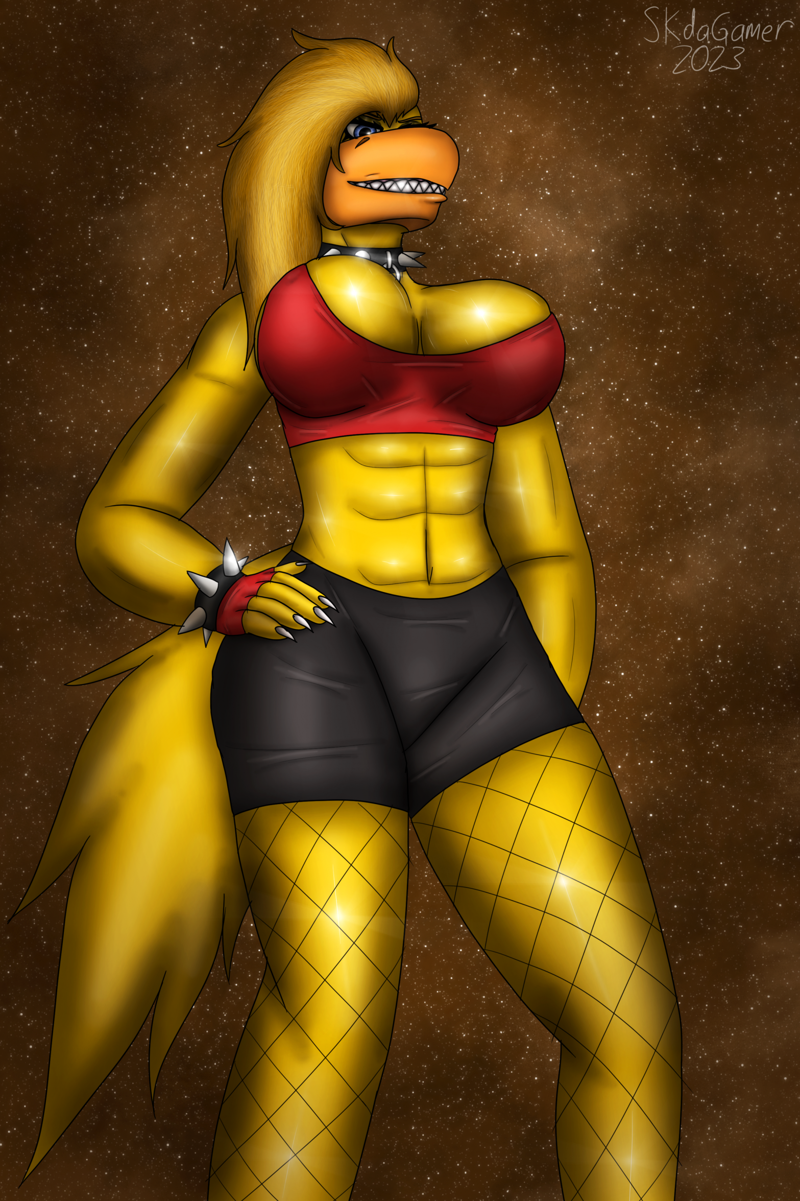 fnaf 4 nightmare chica by Fredbear7938 -- Fur Affinity [dot] net