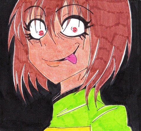 Chara has a problem by SkeleSlay -- Fur Affinity [dot] net