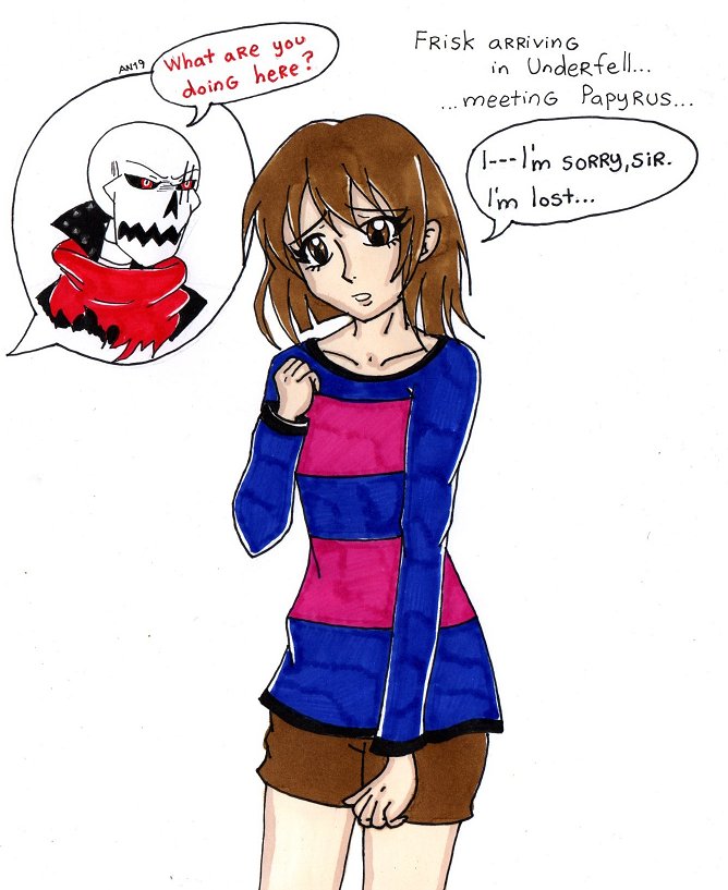 The Wrath Of My Underfell Frisk by Home-Cooking -- Fur Affinity [dot] net