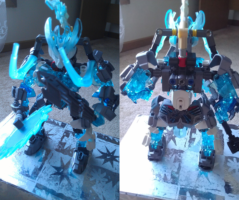 Custom bionicle online head