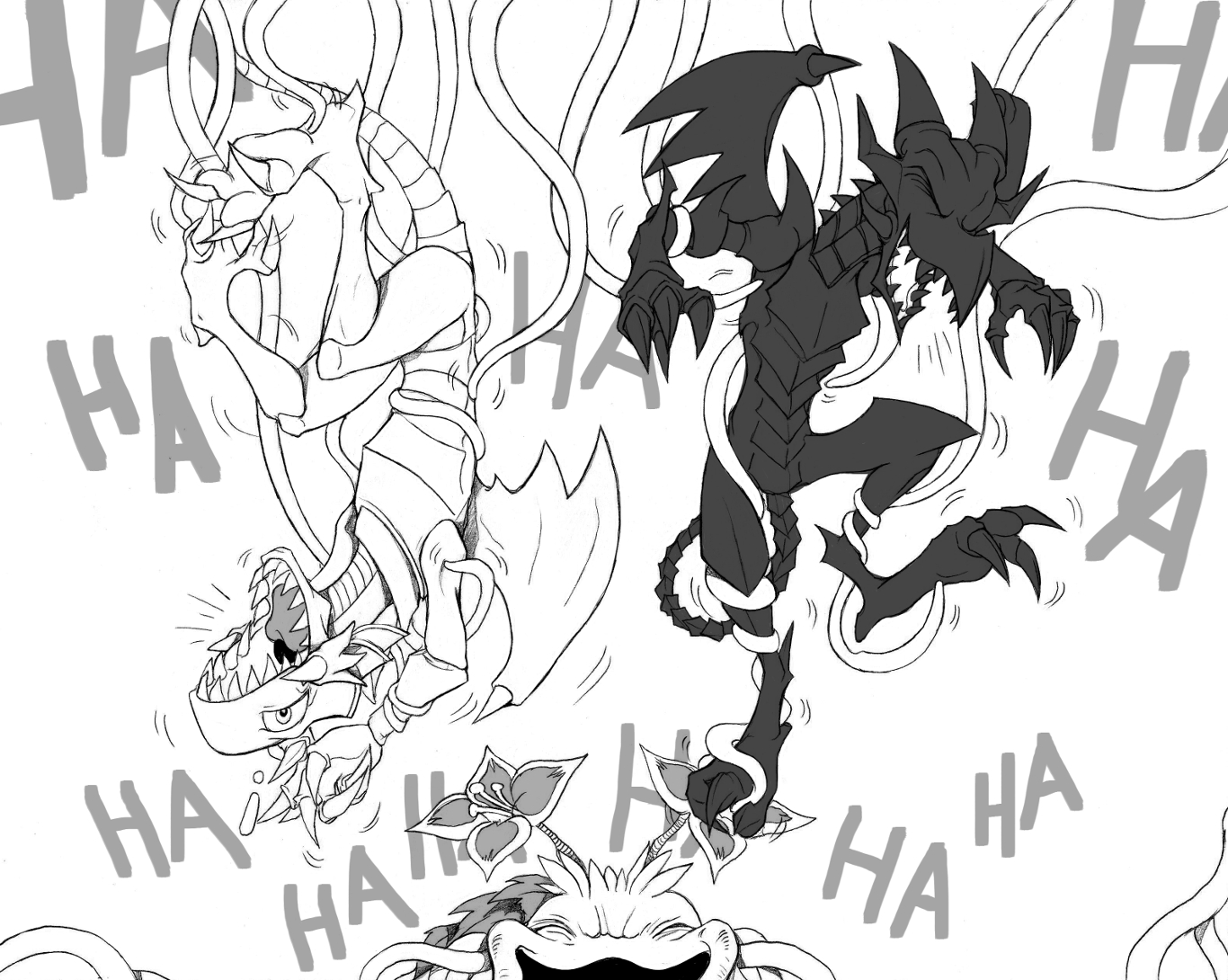 Commission: Laughing Flower's Snare by Sketcher92 -- Fur Affinity [dot] net