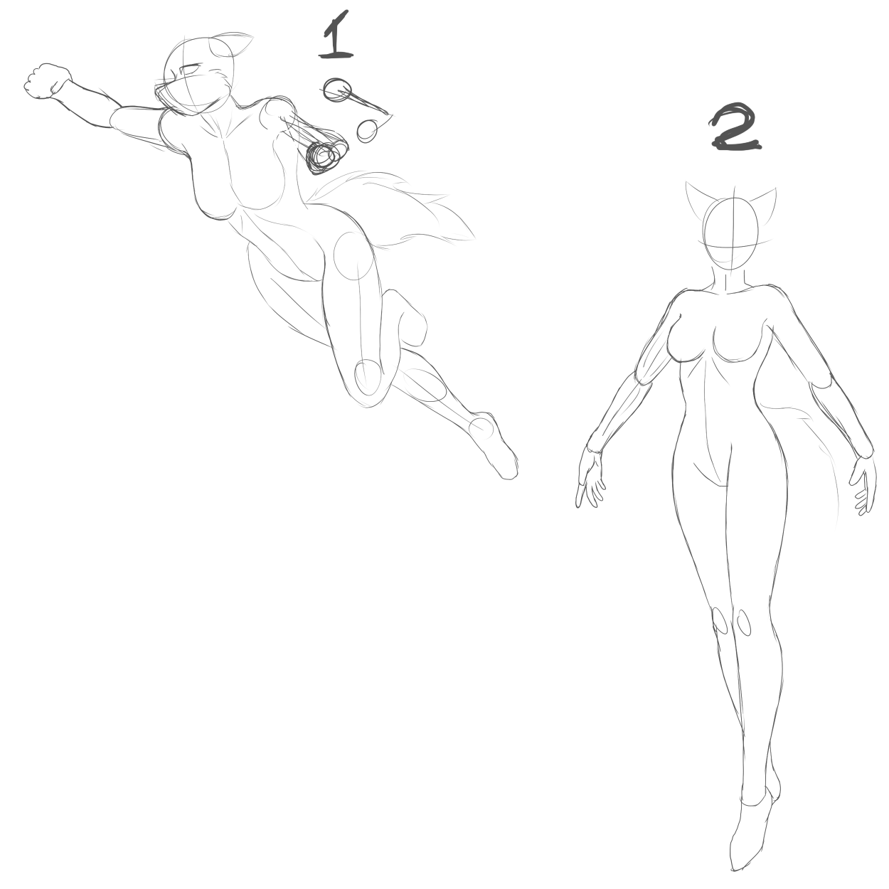 Hero Poses - Female flying pose | PoseMy.Art