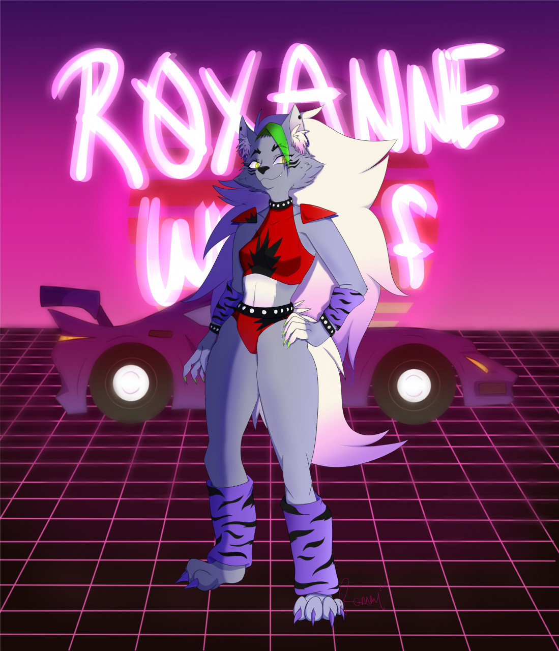 Roxanne Wolf (FNaF: SB) by SketchTheWolfFox -- Fur Affinity [dot] net