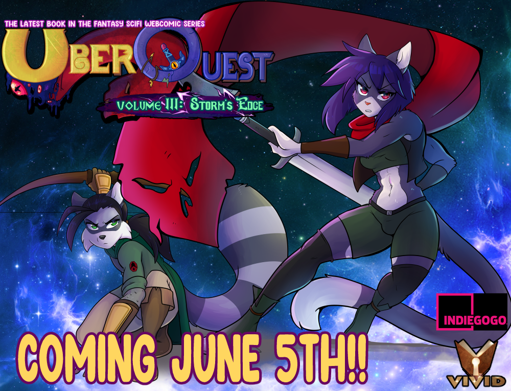 UberQuest - Volume III - Storm's Edge LAUNCHING SOON! by Skidd -- Fur ...