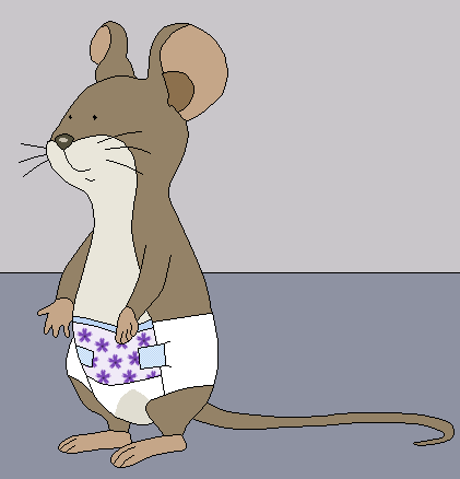 Mouse diaper sale