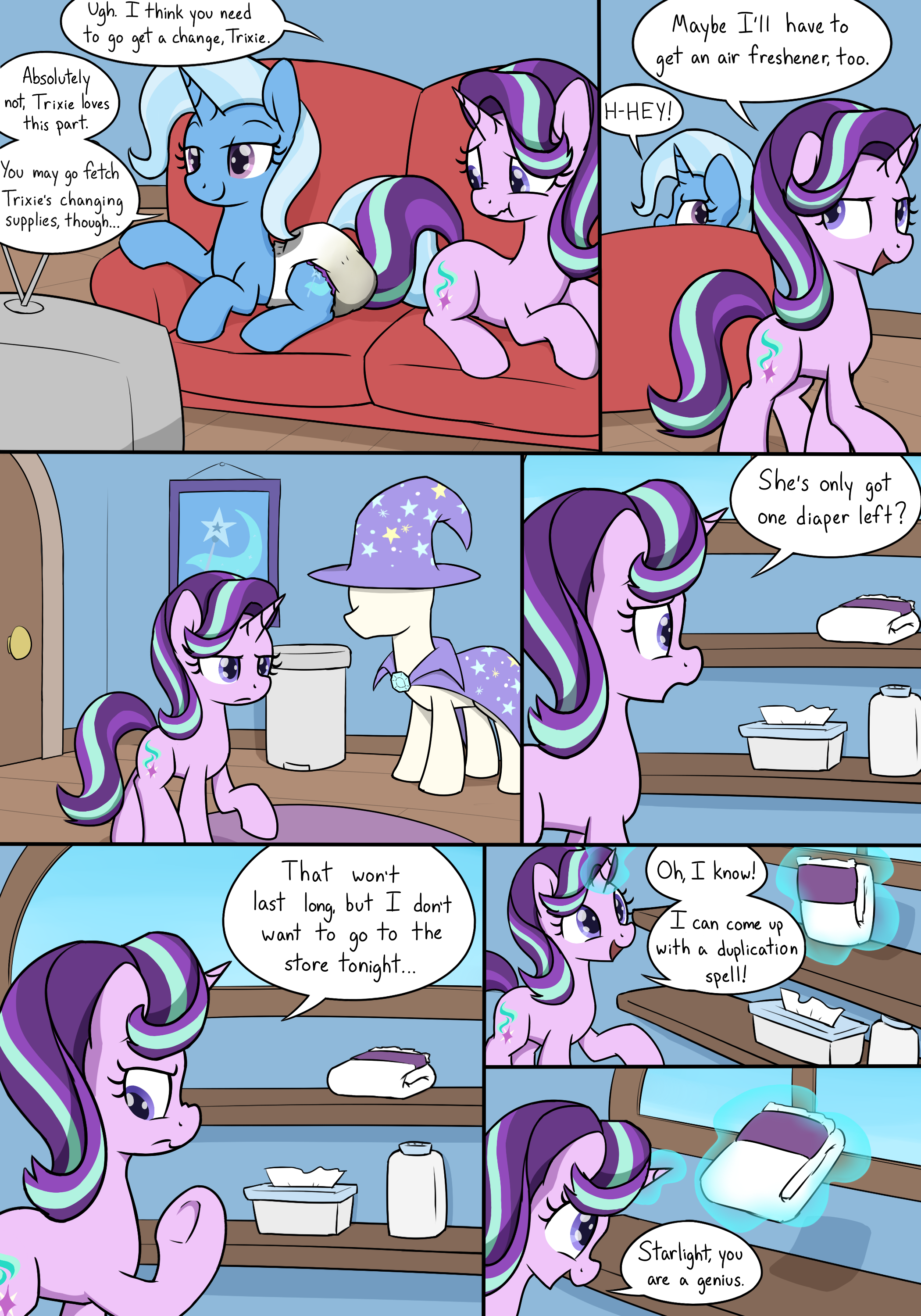 Diaper Duplication (1/4) by skitterpone -- Fur Affinity [dot] net