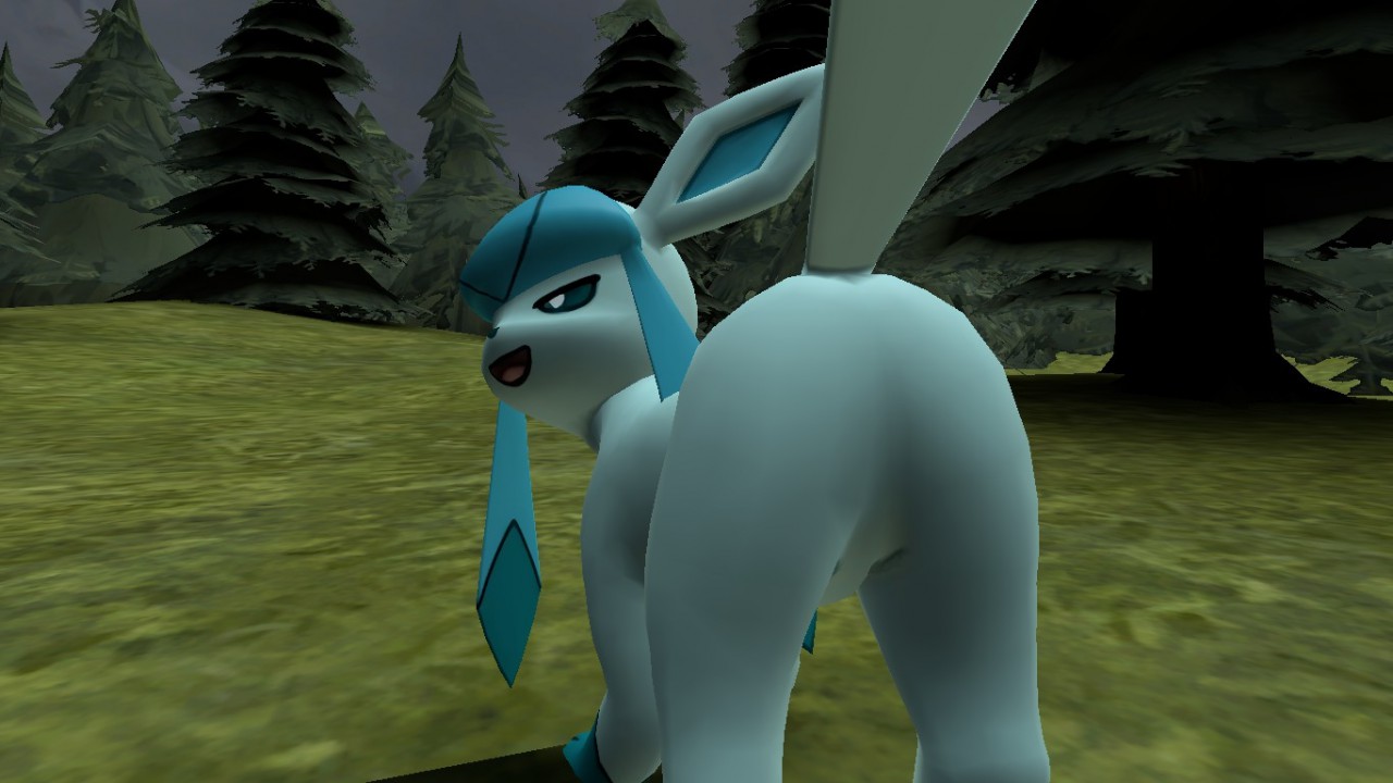 Glaceon butt