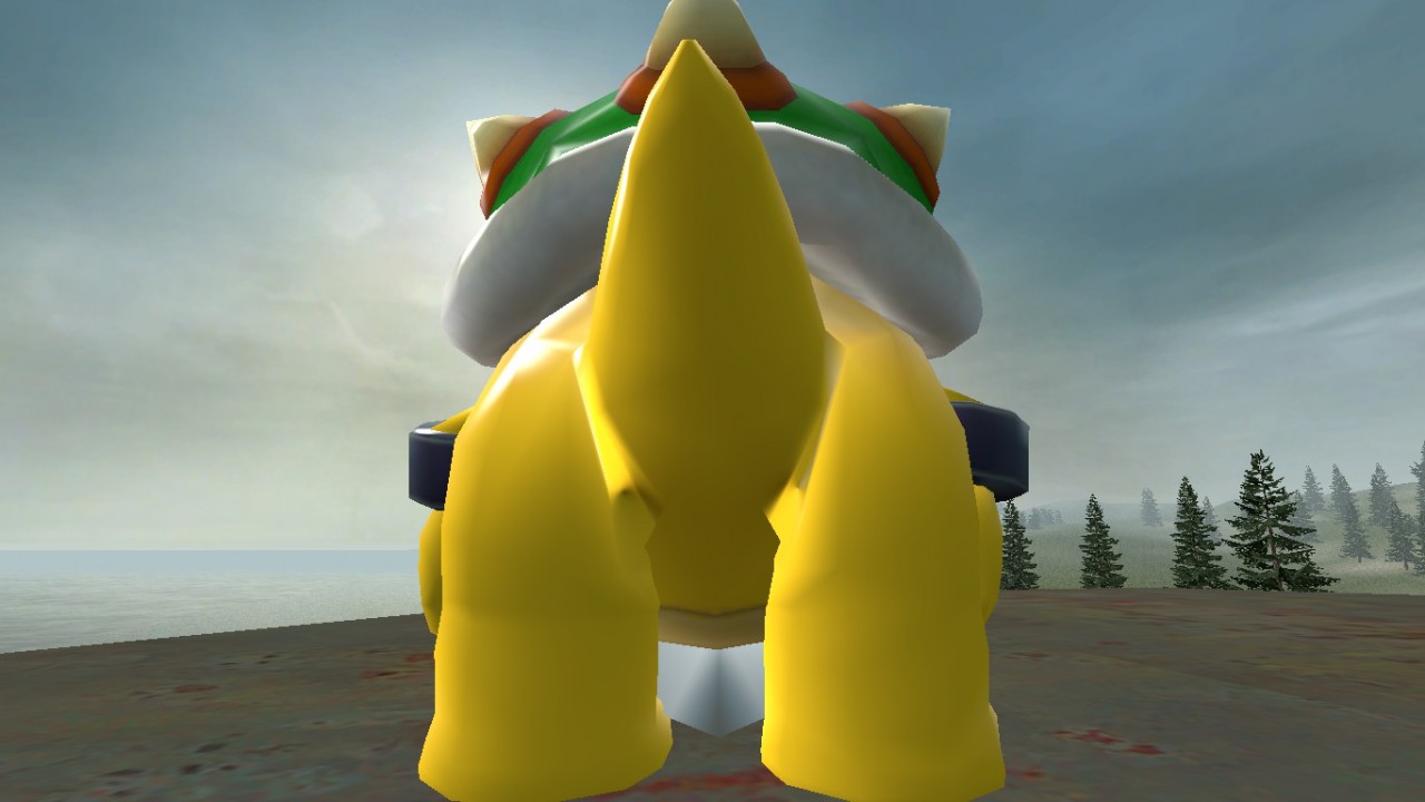 Bowser Jrs Butt by Skulltronprime969 -- Fur Affinity [dot] net