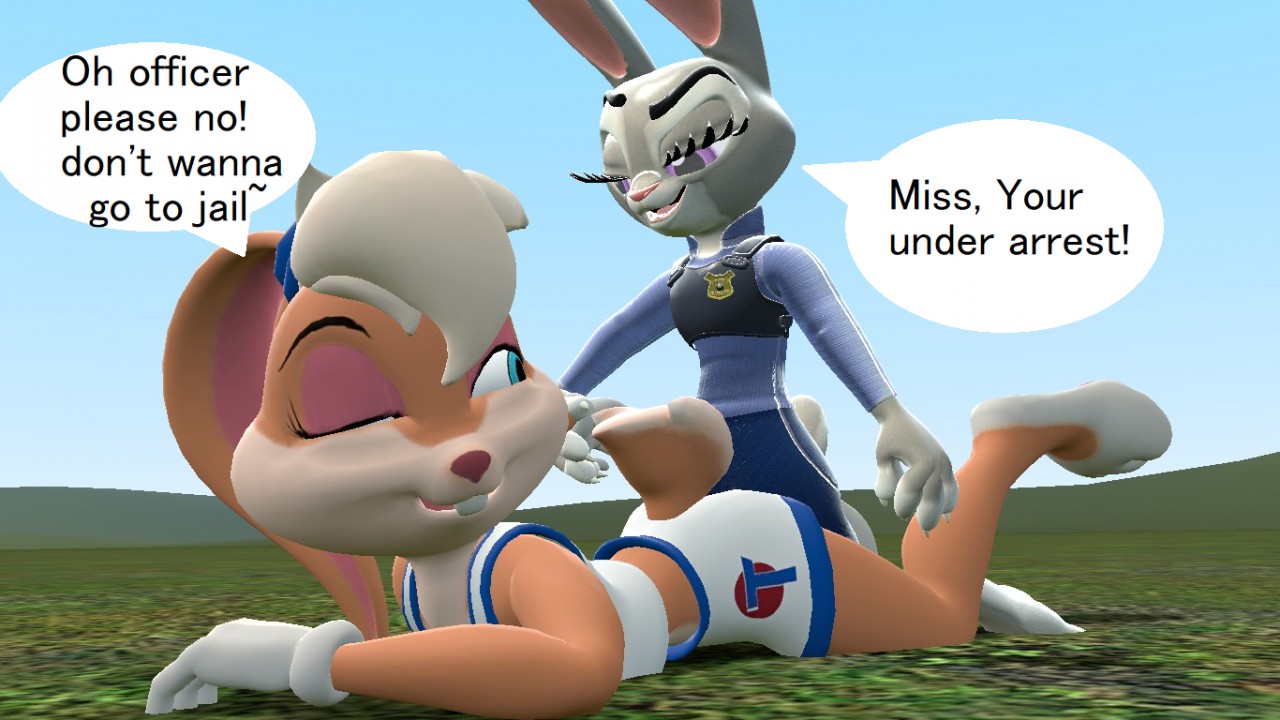 Judy Hopps & Lola Bunny: fun role playing by Skulltronprime969 -- Fur  Affinity [dot] net