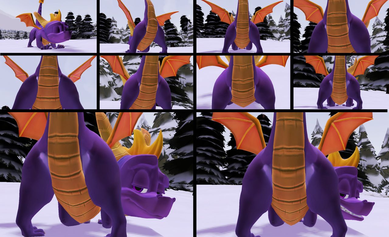 Spyro butt