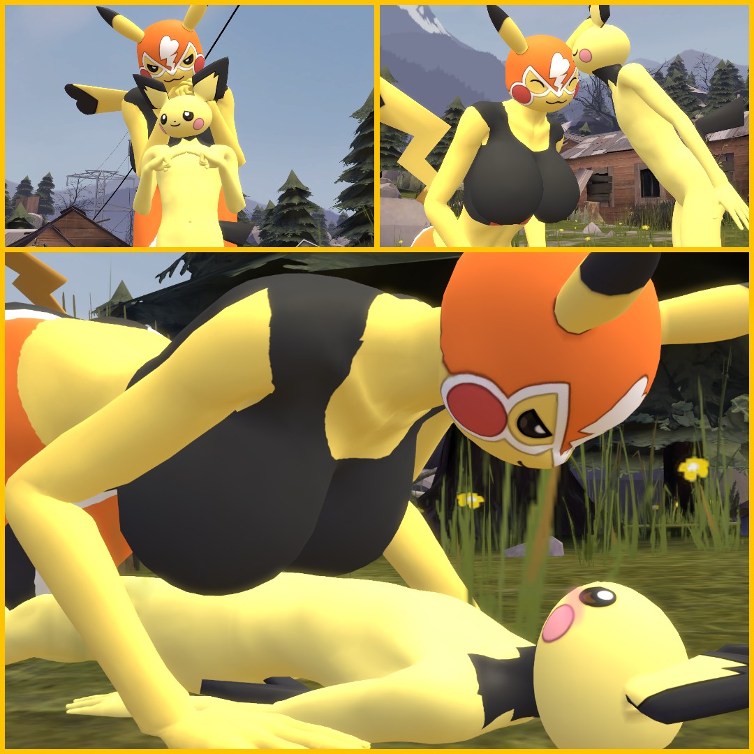 Pichu Brothers Level X by Steller-The-Pikachu -- Fur Affinity [dot] net