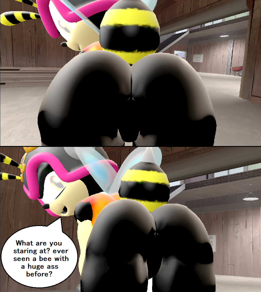 Charmy Thicc Bee by Skulltronprime969 -- Fur Affinity [dot] net