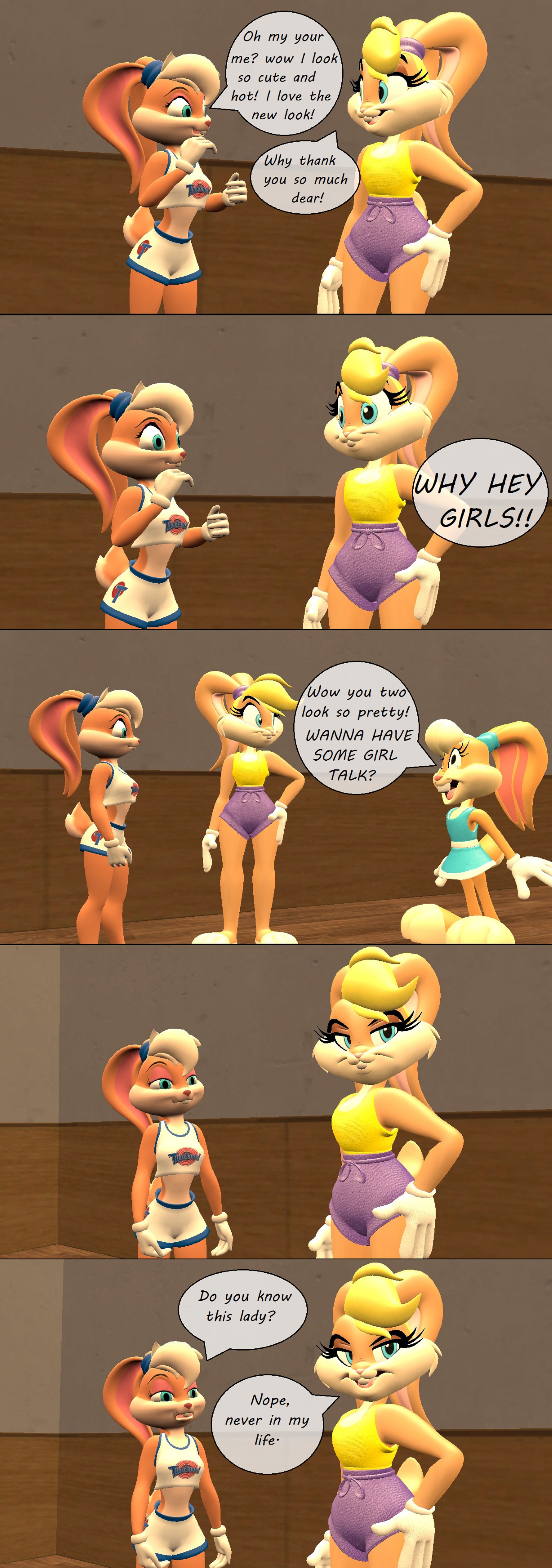 Old Lola meets New Lola Bunny by Skulltronprime969 -- Fur Affinity [dot] net