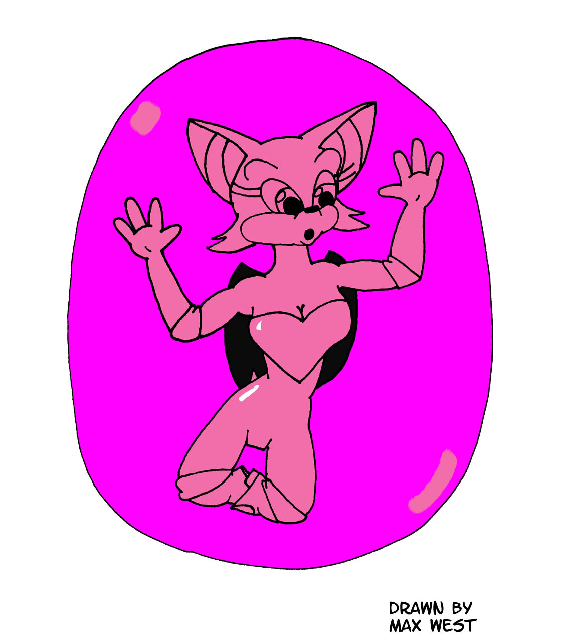 Rouge trapped in bubble by skyfirefox -- Fur Affinity [dot] net