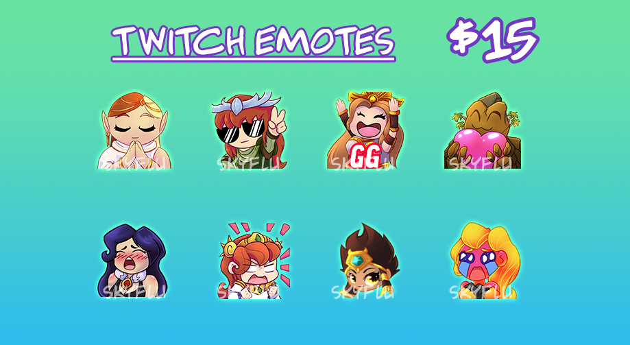 Twitch Emote Commissions Custom Discord And Twitch Em 0574