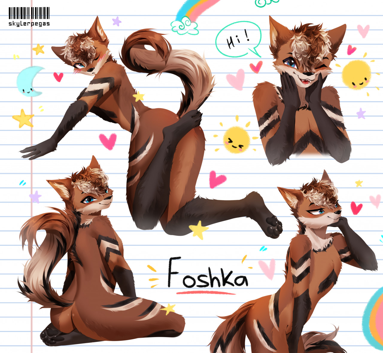 Cute set of poses <3 by SkylerPegas -- Fur Affinity [dot] net