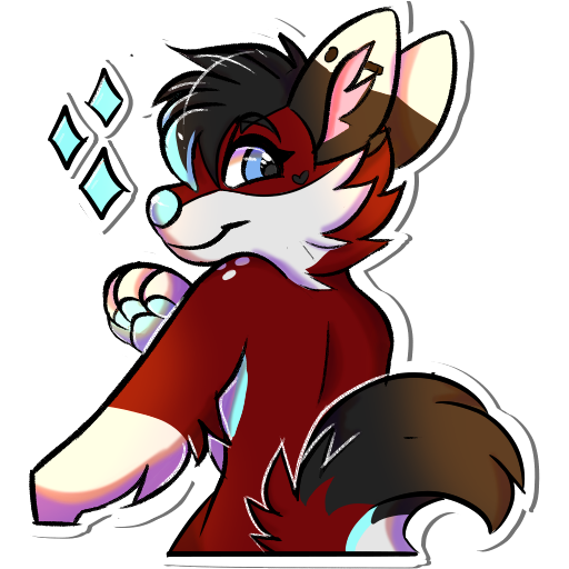 Completed Sticker YCH #36 by SkyraSFM -- Fur Affinity [dot] net