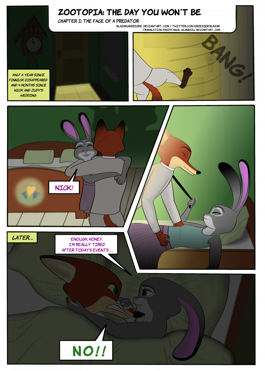 Zootopia comic - The day you won't be - Page 1 by SlazakGrzesiek -- Fur  Affinity [dot] net