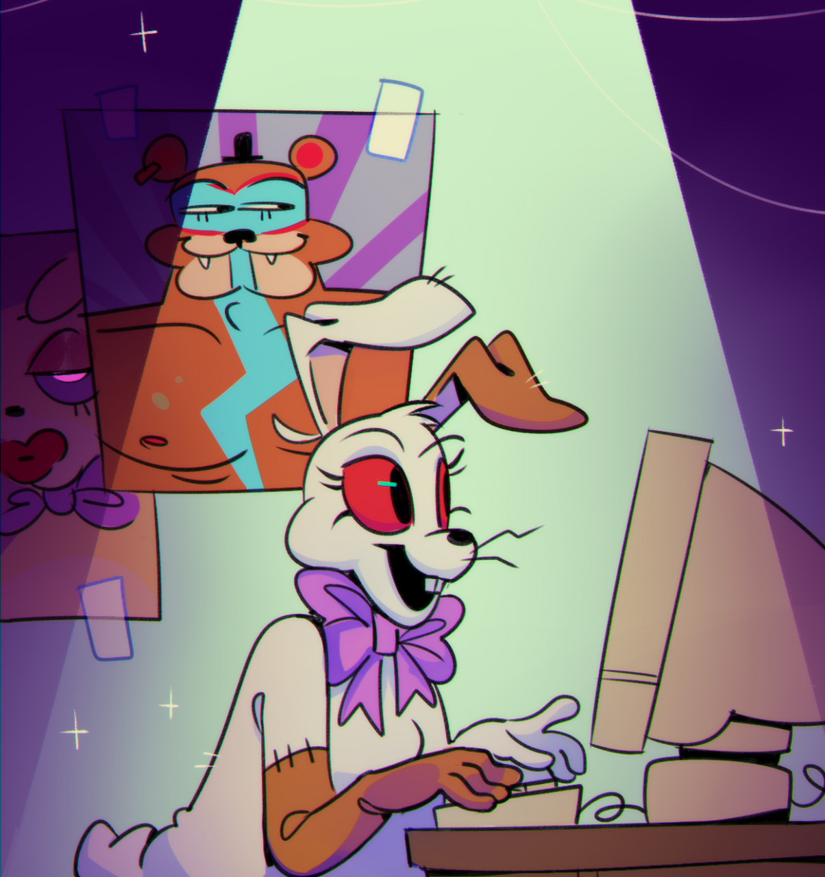 Vanny caught Gregory - FNAF SB by REMBOSIX -- Fur Affinity [dot] net