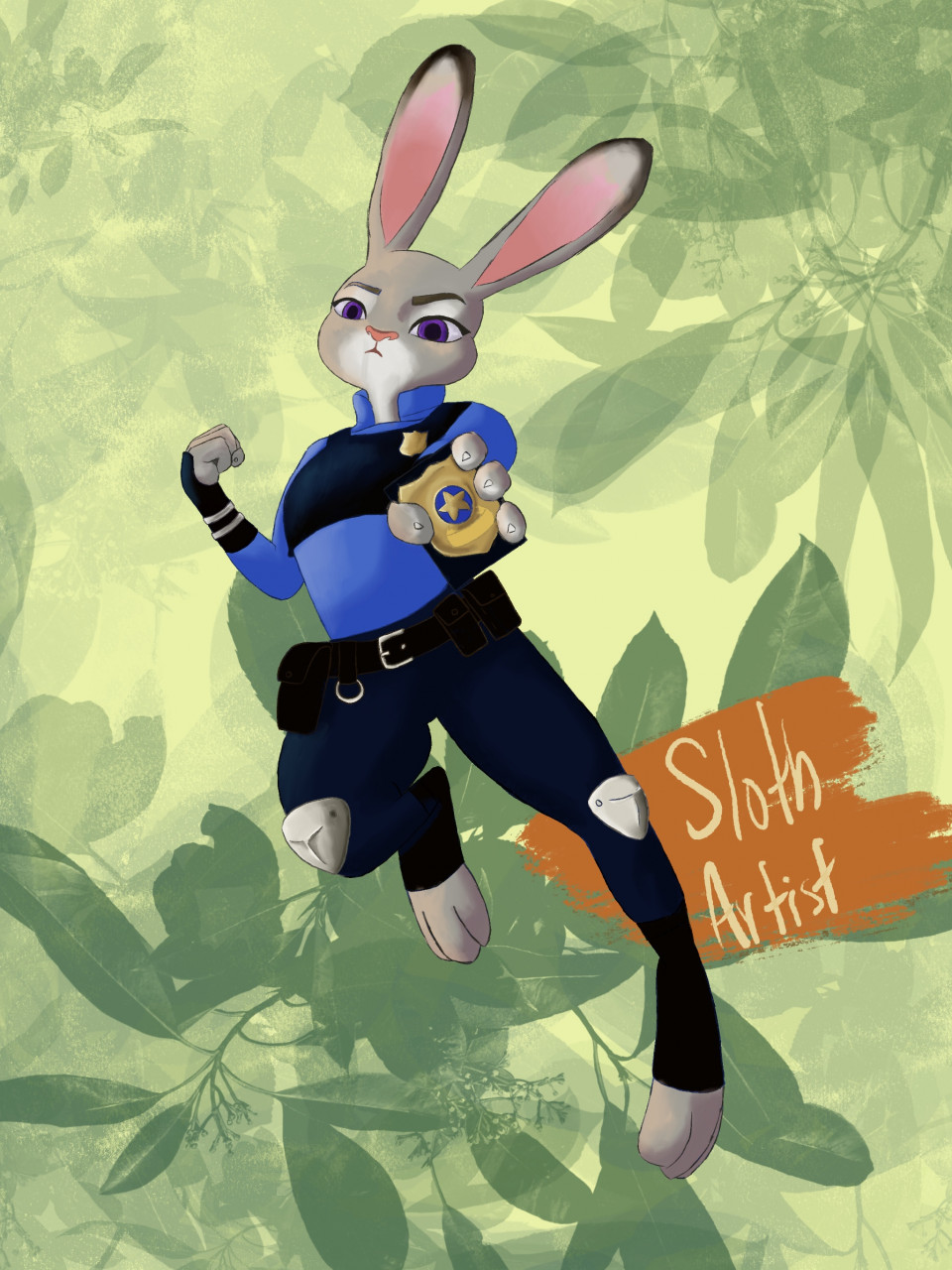 Judy Hopps Fanart by SlothArtist -- Fur Affinity [dot] net