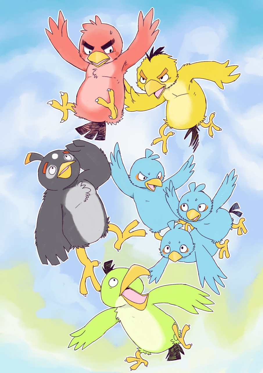 angry birds by slugsdog -- Fur Affinity [dot] net