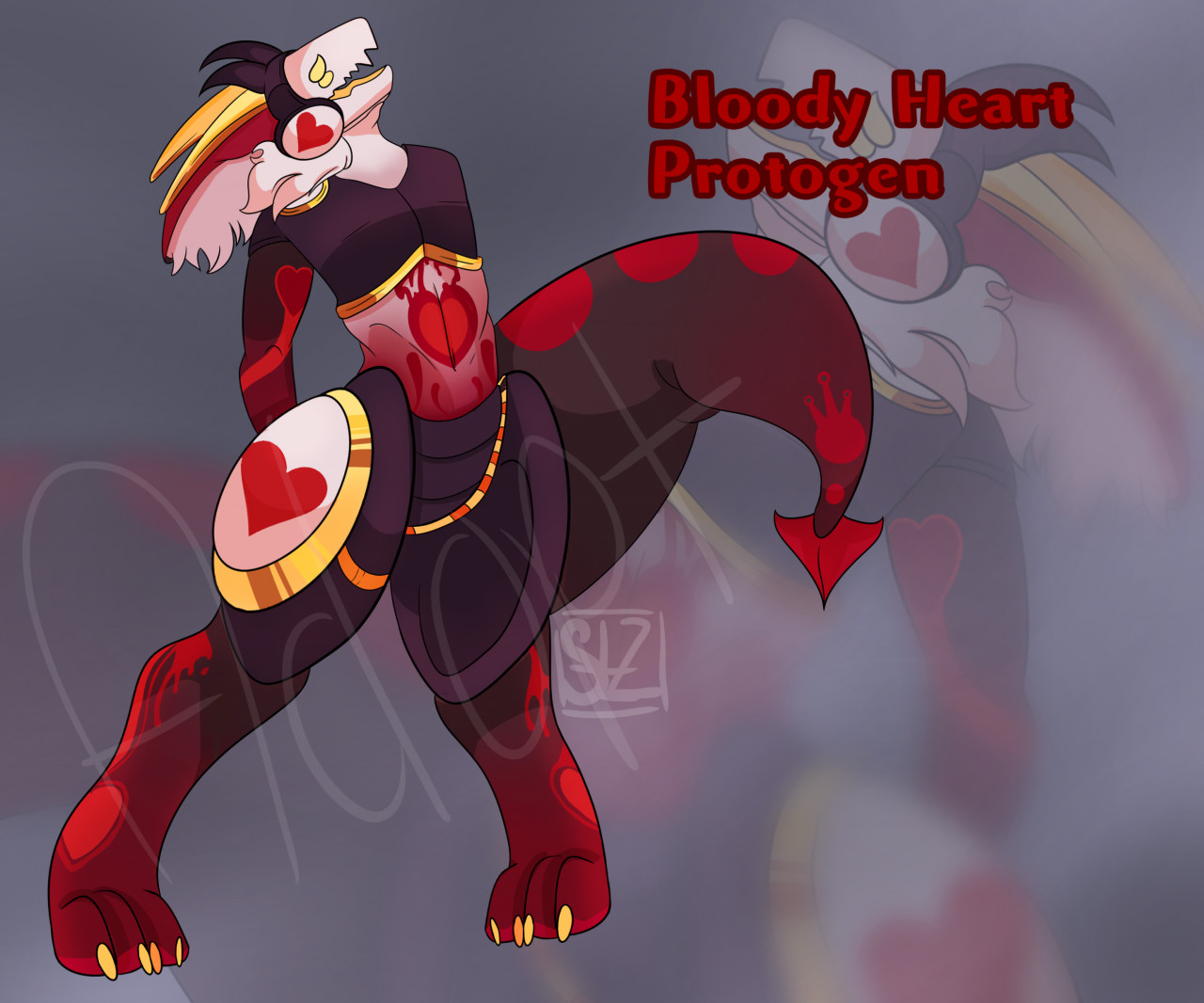 Bloody Protogen Adopt By Slvl Fur Affinity Dot Net