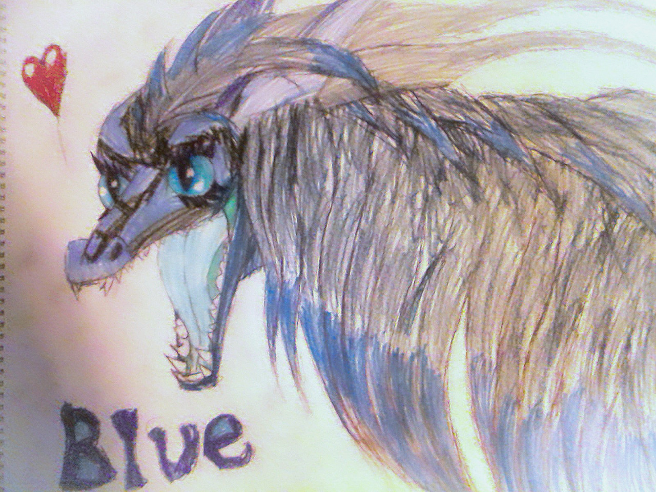 Blue the Dragoness