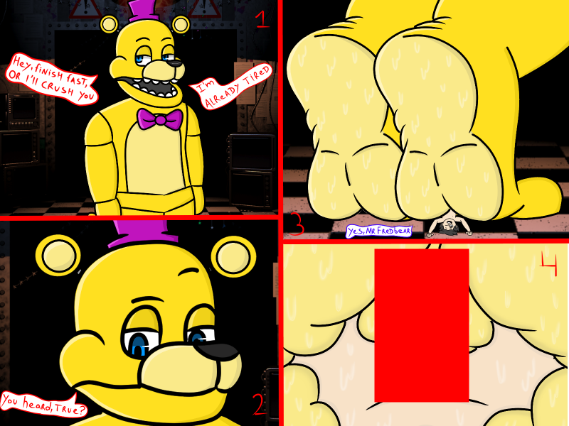 Second Life Marketplace - {FNAF} Fredbear Kemono + [PAWS] Otter Mod  (Retired)