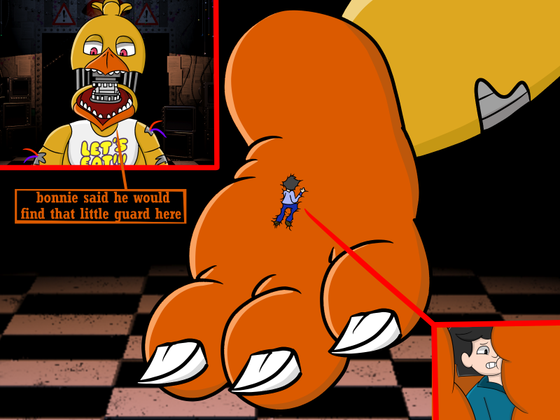 little servant 2:WITHERED CHICA VERSION.ACT 9 by smashcuenta123 -- Fur  Affinity [dot] net