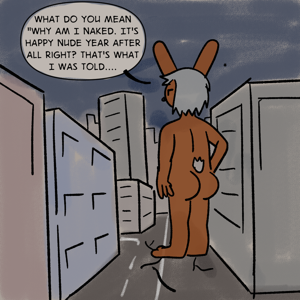 Happy nude year 2024