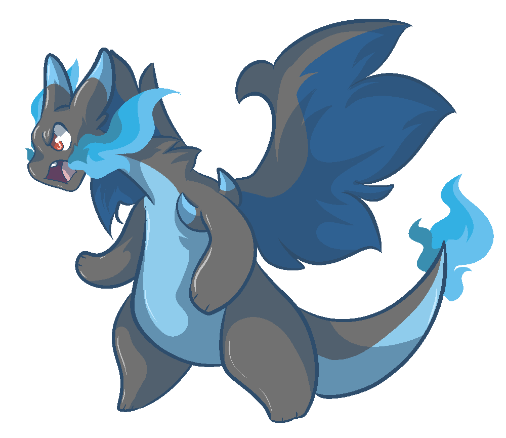 Pokemon- Mega Charizard X by ktchelle -- Fur Affinity [dot] net