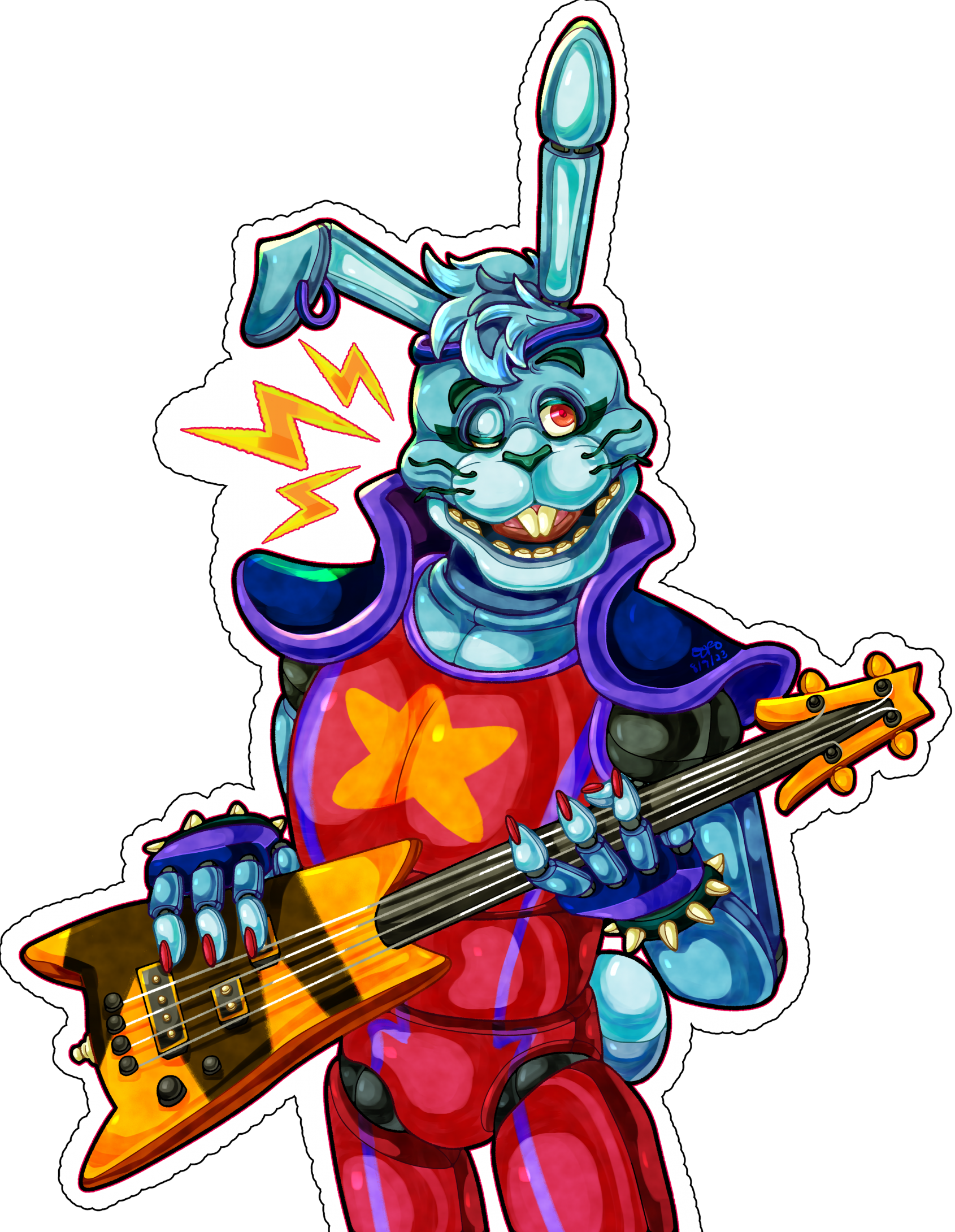 Would you want a Glamrock Bonnie in Ruin?