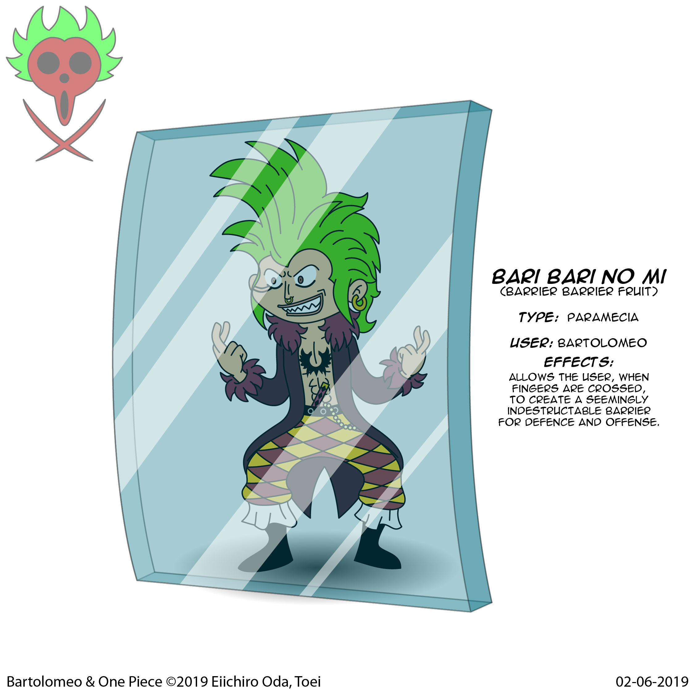 One Piece Devil Fruits - Barrier Barrier Fruit by Sneakers -- Fur Affinity  [dot] net