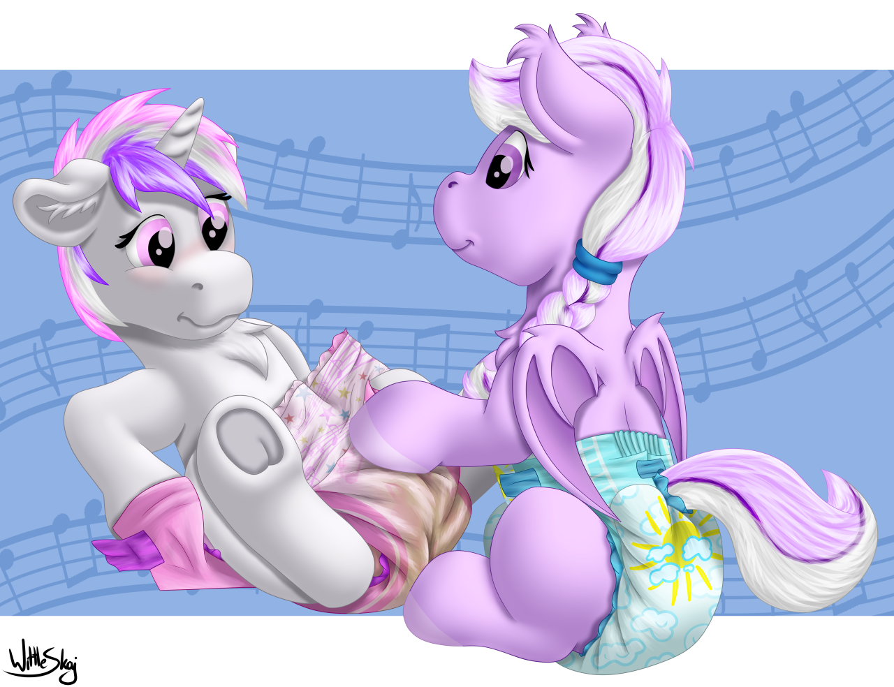 My little pony diaper change (94) фото