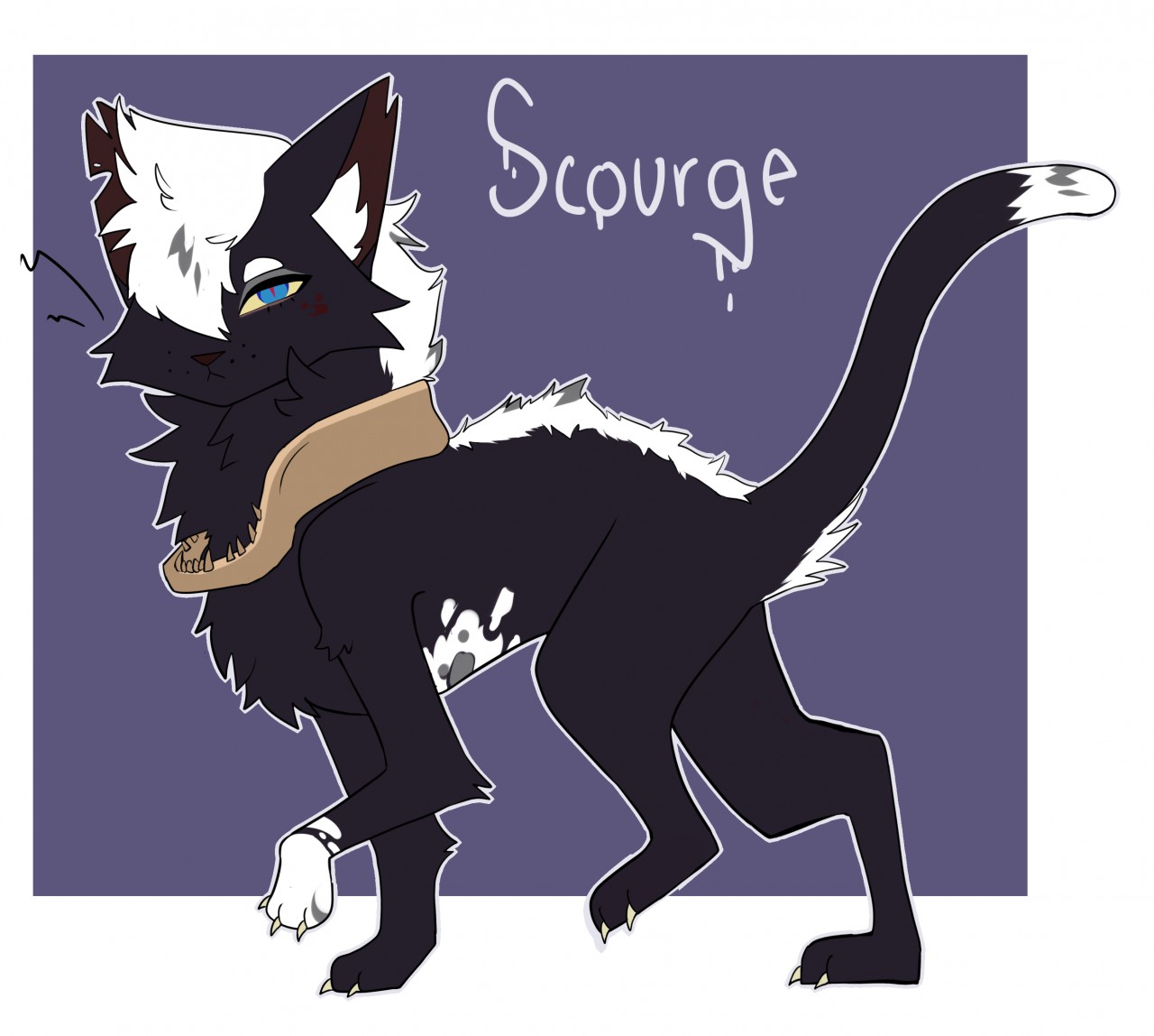 Scourge (Warrior Cats) by Noblemeats -- Fur Affinity [dot] net