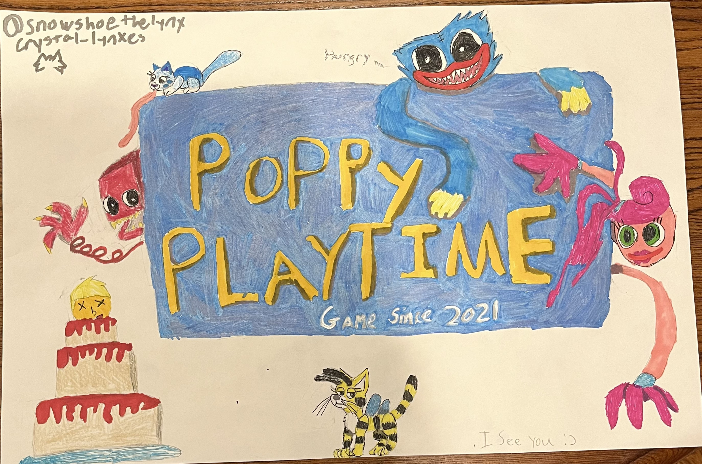 Happy 1 yeah anaversary too Poppy Playtime chapter 2! (Sorry if i  misspelled) : r/PoppyPlaytime
