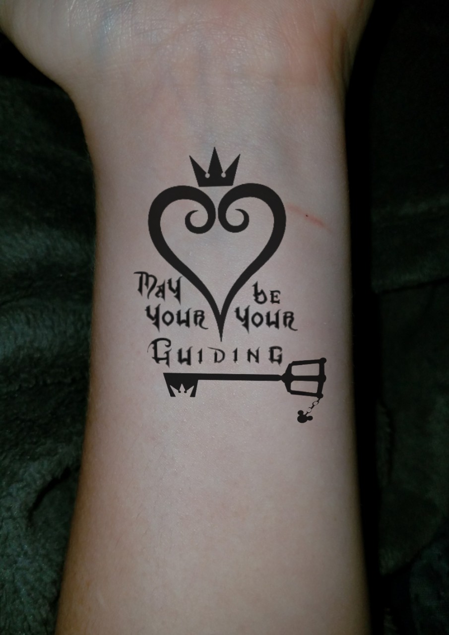kingdom hearts tattoo #kingdomhearts #tattoo #fyp #inked #keyblade #s... |  TikTok