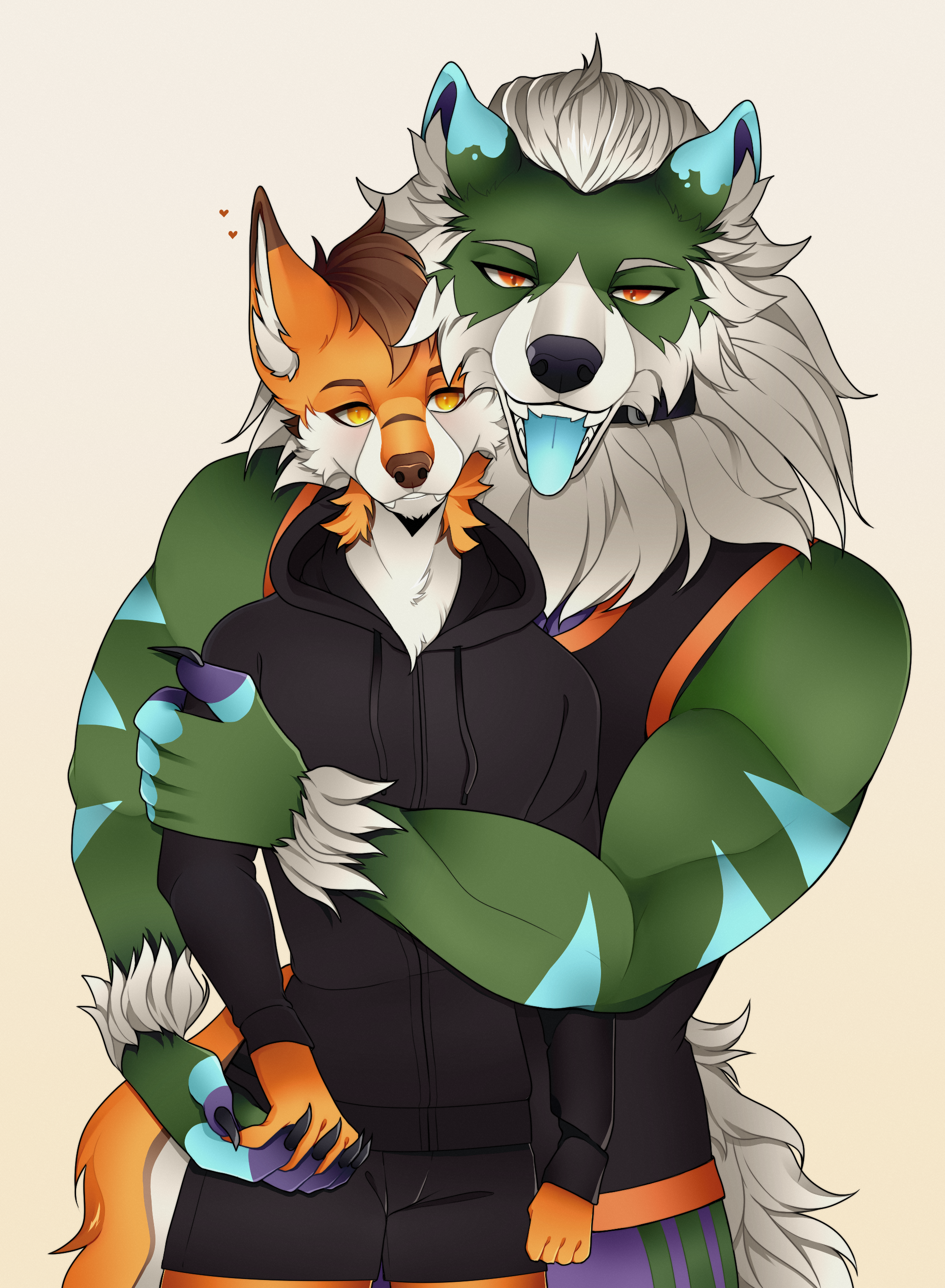 Smothering Hug by IKilledSociety -- Fur Affinity [dot] net