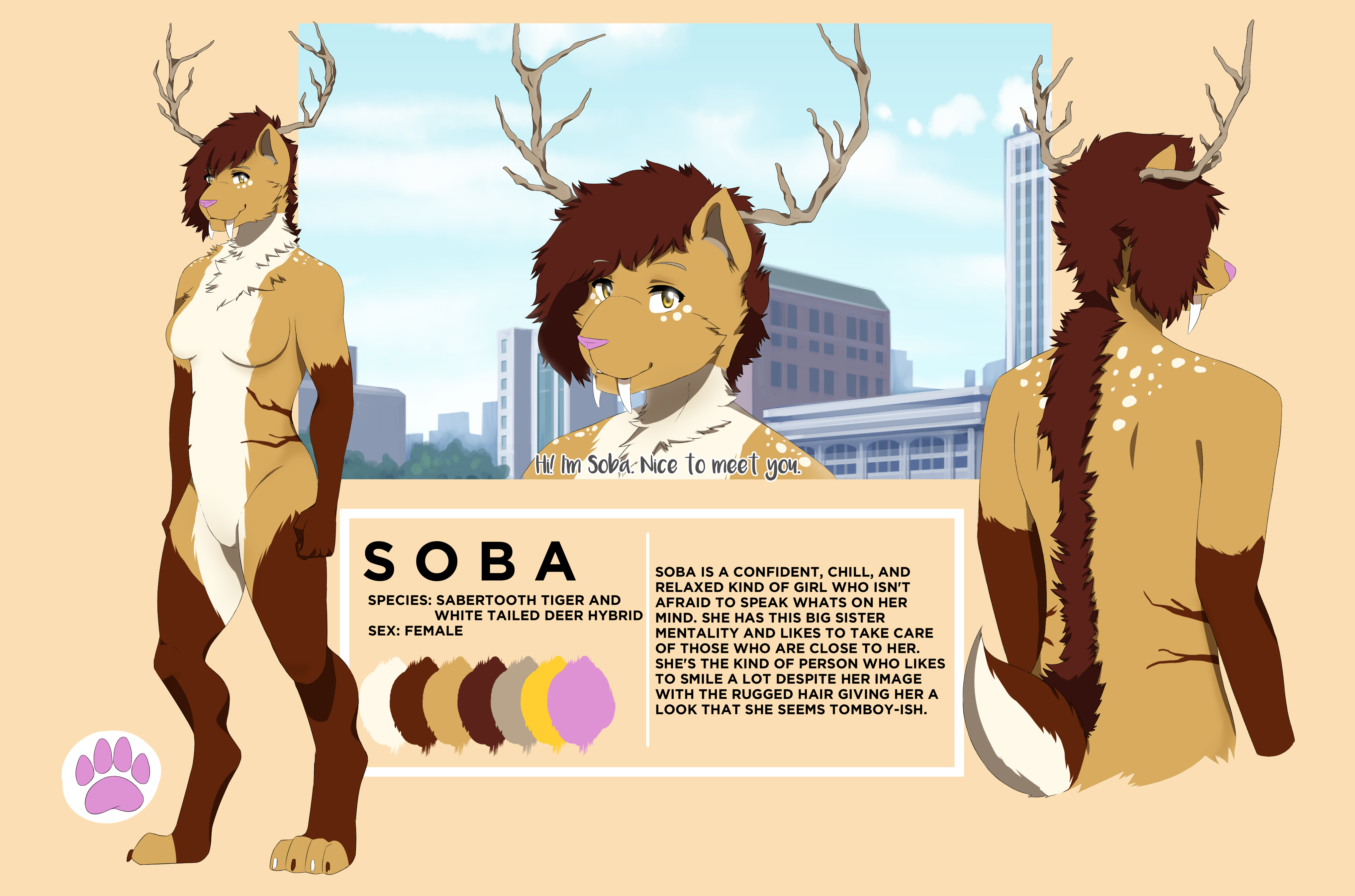 Soba Ref Sheet by SobaSabertooth -- Fur Affinity [dot] net