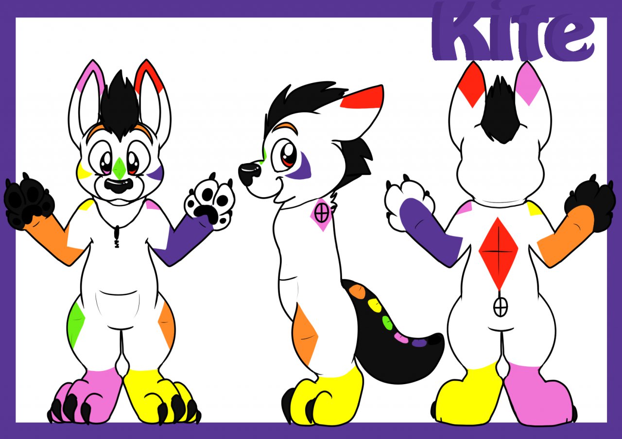 Kite Kangaroo Reference Sheet by Sockune -- Fur Affinity [dot] net