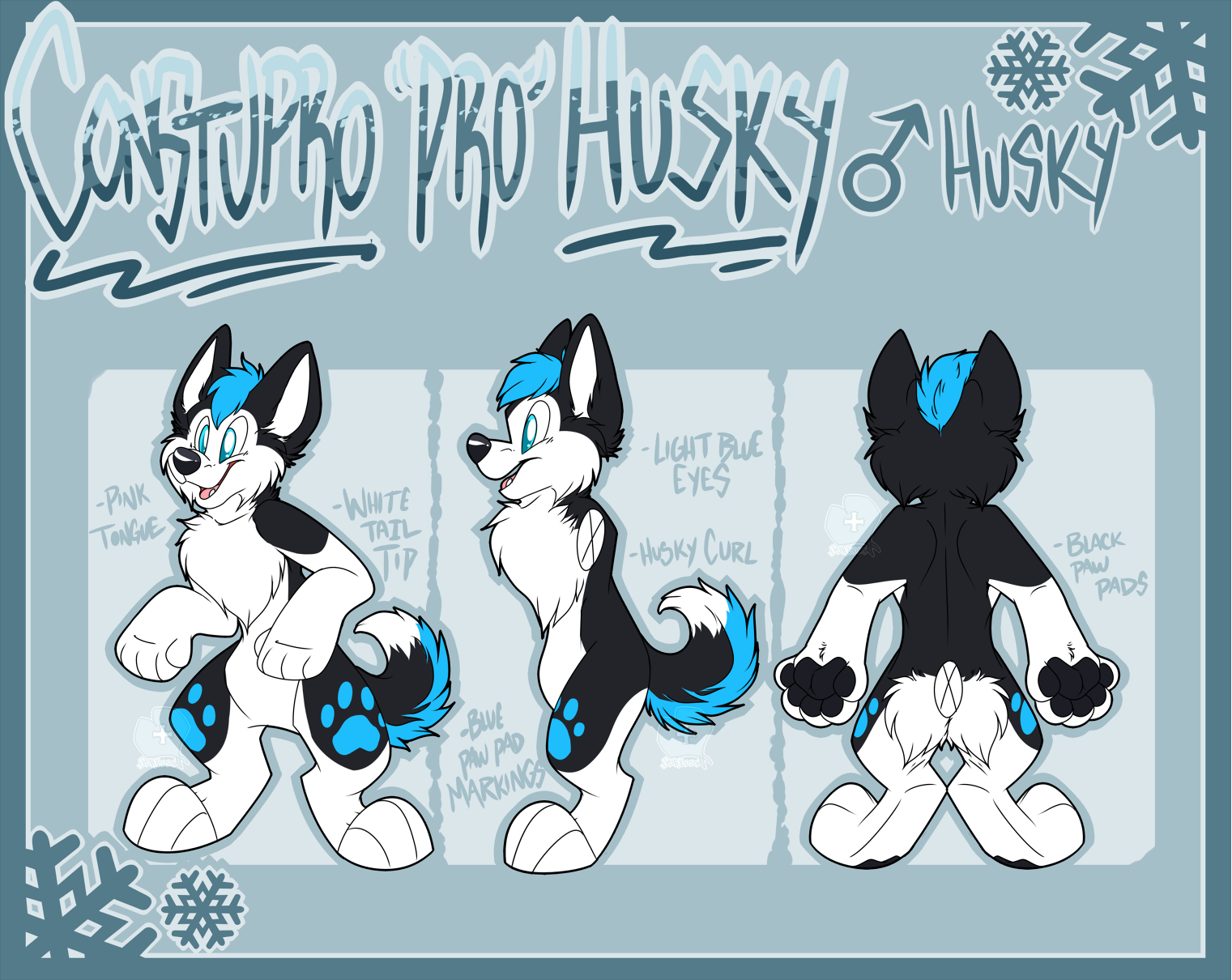 CUSTOM Refsheet Commission for Anthro Wolf/Dog/Canine | on sale Fursuit Design Character Adoptable | Furry