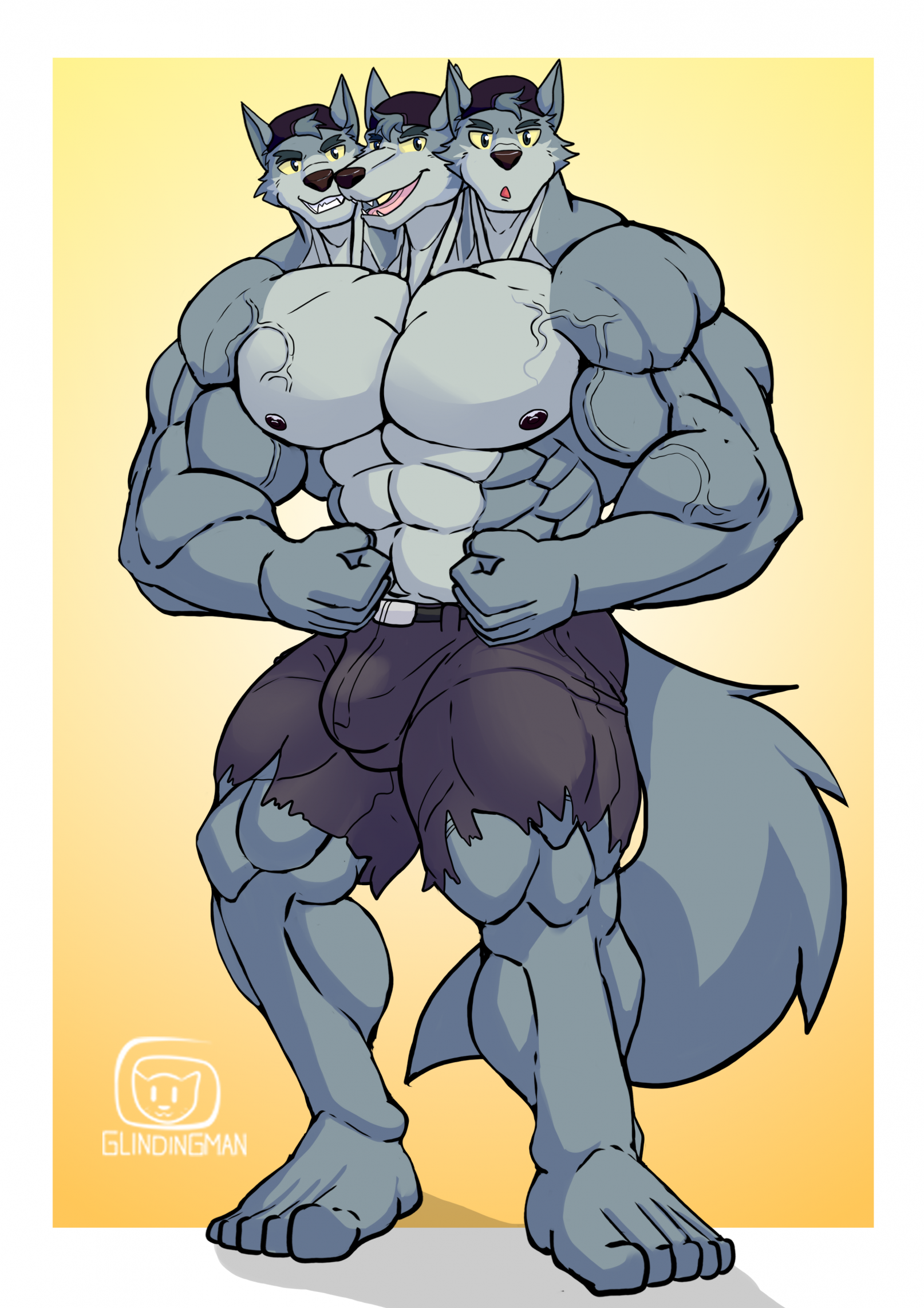 Jock Bros' Bragging Muscles 💪🐺🐺🐺 Alt 1