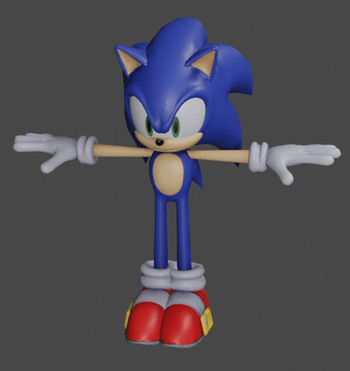 Sonic to Rouge 3D Transformation (animated gif) by Sofox -- Fur Affinity  [dot] net