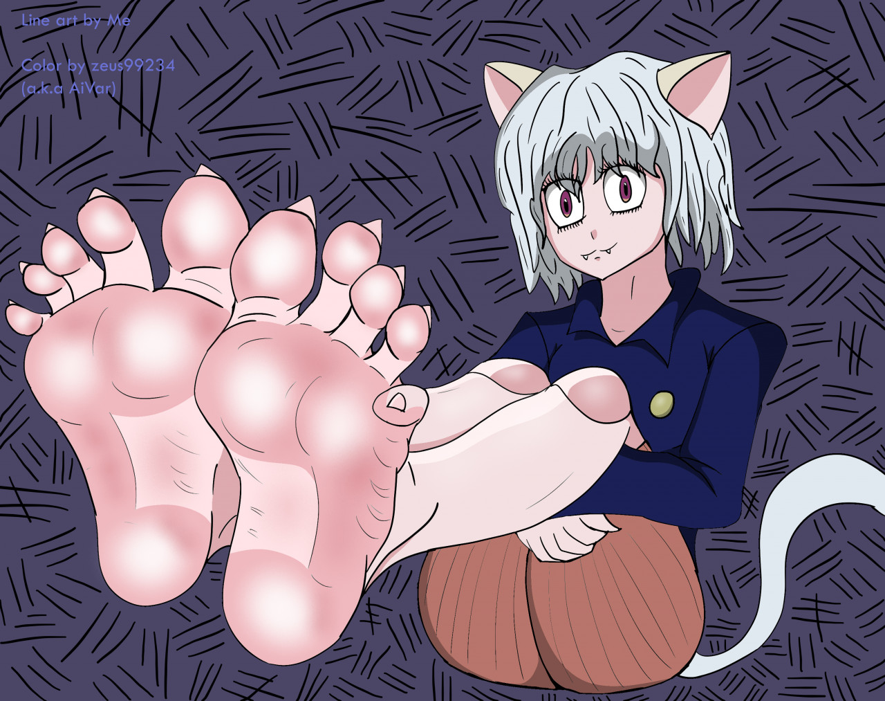 Neferpitou by MyCrys -- Fur Affinity [dot] net