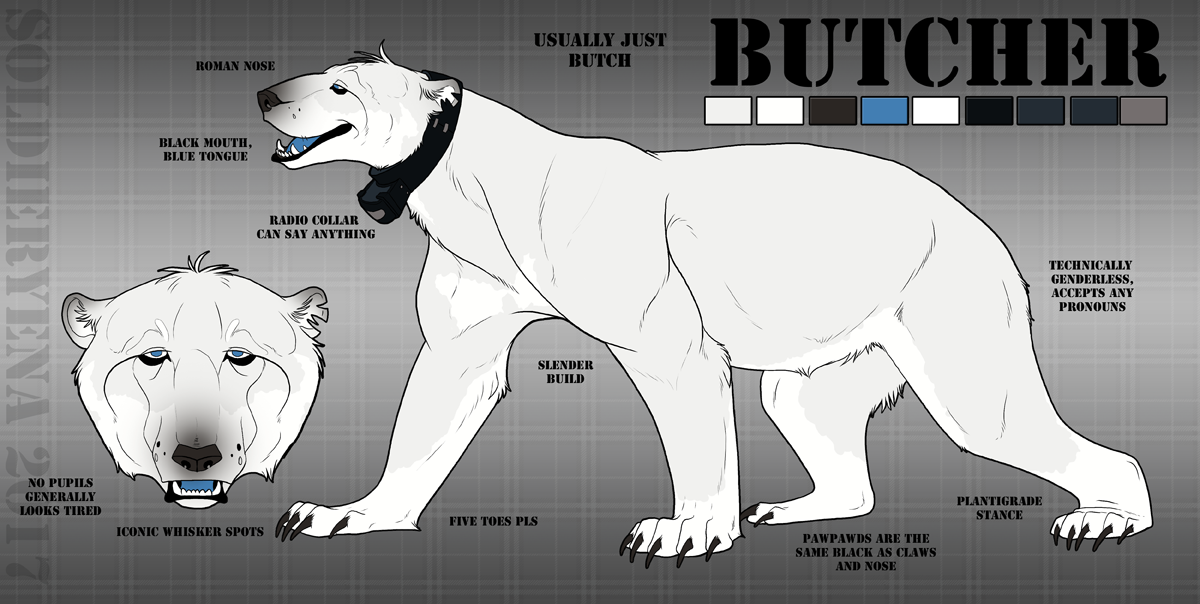 Fursona Ref- Butch