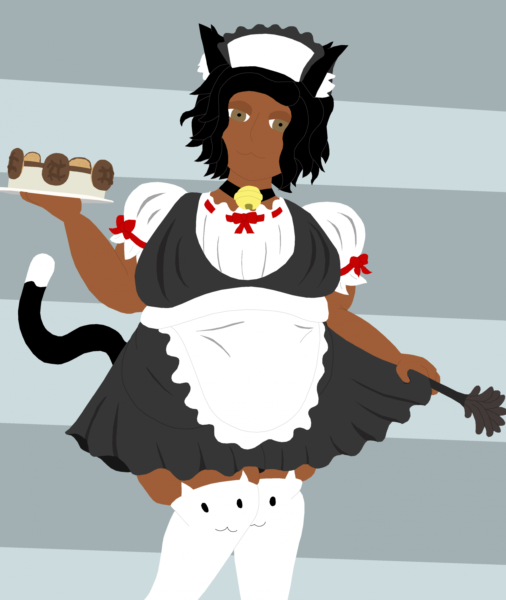 Maid outfit by solid_doggo -- Fur Affinity [dot] net