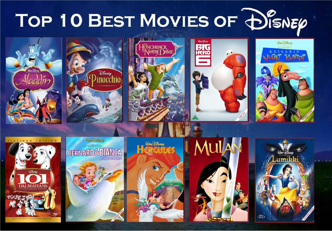My Top 10 Disney movies by SoliderWesker -- Fur Affinity [dot] net