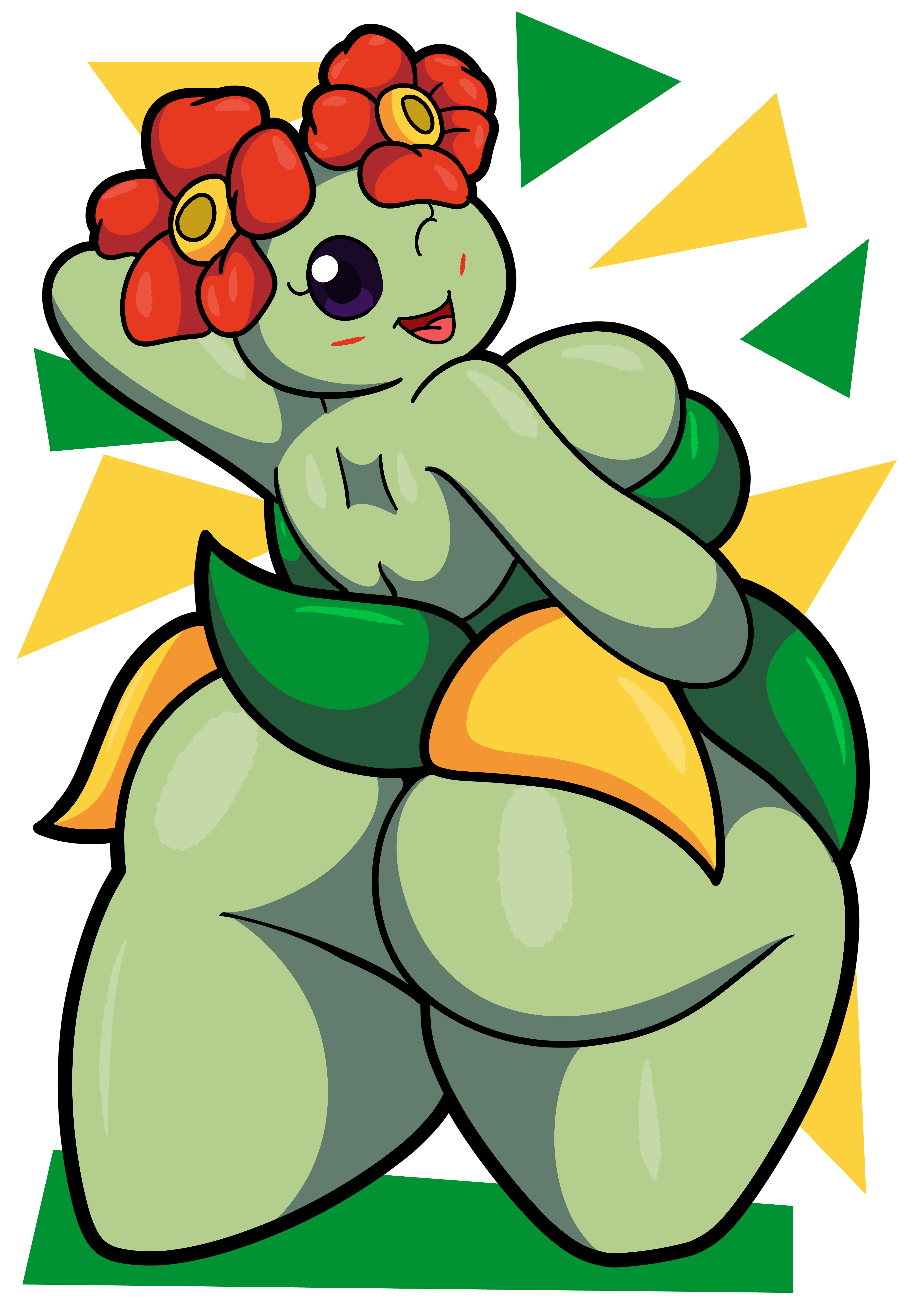 Bellossom taking a dick