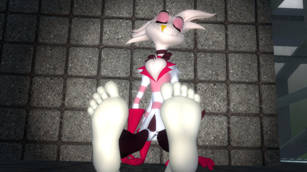 Angel Dust Sleepy Feet by SomnoFeetia8 -- Fur Affinity [dot] net